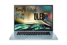 Swift Edge SFA16 OLED WUXGA AMD Ryzen 7 6800U RAM 16 Go LPDDR5X 1 To SSD Puce graphique AMD Radeon