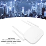 New 4G WiFi Router 300Mbps SIM Card Slot 4 Antennas Support 32 Devices Mobile