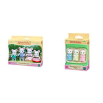 Sylvanian Families - Marshmallow Mouse Family & - Marshmallow Mouse Triplets