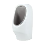 Nuby - My Real Urinal - Pot/Toilette d'entraînement pour les garçons - Urinoirs avec une touche de chasse d'eau réaliste et des bruits - pour les tout-petits et les enfants - Blanc - 18+ mois