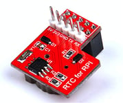 CQRobot Raspberry Pi RTC Real Time Clock Module - Compatible Raspberry Pi 3, USE I2C Communication Mode, Onboard DS1307 Clock Chip and a 1220 Coin Cell Battery.