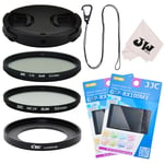 8in1 Kit Lens Cap+Filter Adapter+52mm Filters for Sony RX100 V IV III II