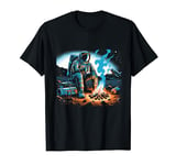 Astronaut Stranded in a Distant Planet Calming Funny Trippy T-Shirt