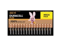 Duracell Aaa-Batteri Plus-Aaa Bp32 Alkali-Mangan 1.5 V 32 Stk