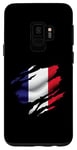 Coque pour Galaxy S9 France Drapeau Paris Femme Décoration Hommes Enfants France