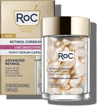 Roc - Retinol Correxion Line Smoothing Night Serum Capsules - Daily Anti-Wrinkle