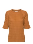 Cable Ss C-Neck Brown GANT