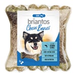 Briantos Chew Bones med lax & krill - 6 x 12 cm (330 g)