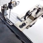 Adjustable Zipper Guide Attachment + Zipper Foot for Juki Ddl-8500 8700 Brother Industrial Sewing Machine