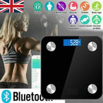 Digital Electronic Backlit Body Fat Bathroom Scale 180kg Scales Weight Bluetooth