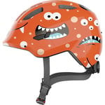 Abus Smiley 3.0 - Casque vélo enfant Orange Monster S (45 - 50 cm)
