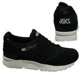 Asics Gel-Lyte V Black Lace Up Mens Low Top Suede Sport Trainers H732L 9090 B34D
