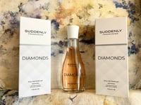 Perfume Suddenly Diamonds 75ml. Lidl Essence Parfum New  Design Bottle & Box
