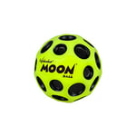 Waboba Moon Ball-Bounces Out of This World-Original Patented Design-Craters Make Pop Sounds When It Hits The Ground-Easy to Grip, Colour-Yellow, 70 x 67 x 70 mm