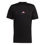 Adidas Primeblue Padel T-skjorte svart 2023