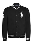 Polo Ralph Lauren Big Pony Fleece Baseball Jacket Svart