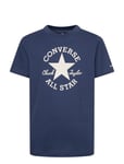 Te-S/S Tee Navy Converse