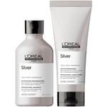 L'Oréal Professionnel Silver Shampoo 300ml + Conditioner 200ml