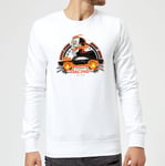 Marvel Ghost Rider Robbie Reyes Racing Sweatshirt - White - M - White
