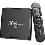 TV Box PRUMYA X96MAX Ultra Android 11.0 décodeur Amlogic s905x4 4+32G Bluetooth 2.4G-5G Wi-Fi lecteur multimédia