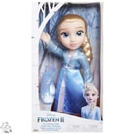 Disney Frost Frz 2 Toddler Doll Elsa Travel- Docka Disneys Frozen Lightblue