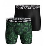 Björn Borg 2P PERFORMANCE BOXER MP004, PRINT, XL, HERR