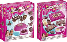 Mini Délices LOT Duo créatif - Sucettes Chocolat & Créa-Tablettes - Cuisine créative - Dès 6 Ans - Lansay