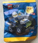 FIGURINE NEUF POLYBAG  LEGO CITY FOIL 952302 LE QUAD DE LA POLICE