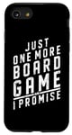Coque pour iPhone SE (2020) / 7 / 8 Jeu de société amusant, jeu de conception graphique, Night Board Gamer