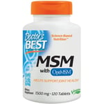 Doctor's Best - MSM with OptiMSM Vegan Variationer 1500mg - 120 tabs