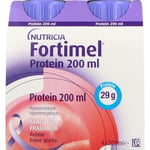 Fortimel Protein Sensation, Dadfms, arôme fraise givrée, 200 ml x 4