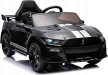Lean Cars Lean Toys Elbil För Barn Ford Mustang Gt500 Shelby, Svart