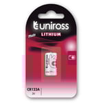 Uniross CR123A Litium