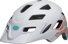 Bell Sidetrack Youth Cycling Helmet - Matte White / Chapelle - 7138815