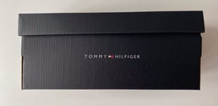 TOMMY HILFIGER Black Custom Surf Flip-Flops Beach Sandals Size UK 6.5 BNWT/BOX