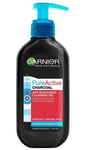 Garnier Skin Naturals Pure Active Cleansing Gel Against Black heads spots 200 ml