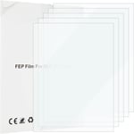 Lot de 8 FEP Film pour Imprimante 3D - 200x140x0.1mm Film FEP avec 95% de Transmission de la Lumi¿¿re Pour Imprimantes 3D Elegoo Mars 2 Pro/Anycubic Photon et Othter