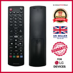 AFTERMARKET Remote Control For LG 65UH6159 Smart Television TV Black Replacement
