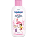 Bambino Kids Bolek and Lolek Brusegel og shampoo 2-i-1 Flamingo 400 ml