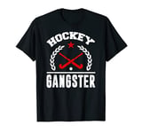 Hockey Shirt Funny Hockey Gangster Field Hockey Player T-Shirt