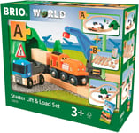 New BRIO World Starter Lift & Load Set (33878) - Fast Shipping!
