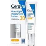 CeraVe Ultra-Light Face Lotion/Face Moisturizer with Sunscreen SPF 30 (50ml)