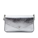 Mini-Kuvertväska, SILVER, ONESIZE