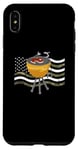 Coque pour iPhone XS Max BBQ Grill Drapeau Américain Barbecue 4 juillet Grilling US