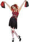 Smiffys Costume cheerleader horreur High School, avec robeet Pom Poms