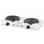 Cheffinger CF-EHD1000: 1000W elektrisk värmeplatta - dubbel