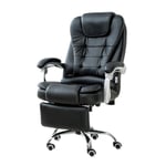 YO-TOKU Gaming Office Chair Computer Desk Chair Racing Style High Back PU Leather Chair (Color : Black, Size : 65X65X123CM) Chairs Living Room Furniture