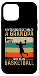 iPhone 12 mini Basketball Player Grandpa Basketball Lover Funny Basketball Case