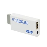 Wii to HDMI Adapter COOLEAD Wii to HDMI Converter Connector With HD 1080p 720p Video Output and 3.5mm Audio Wii2HDMI Wii Console Adapter For HDTV Monitot Projector