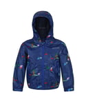 Regatta Childrens Unisex Childrens/Kids Muddy Puddle Peppa Pig Hooded Waterproof Jacket (Royal Blue) - Size 2-3Y